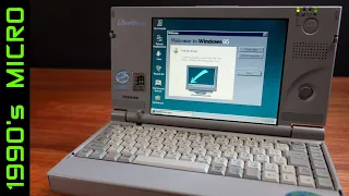 Exploring This Tiny Libretto Laptop With Windows 95