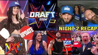 WWE Draft 2024 Night Two Raw and Smackdown recap, Braun Strowman returns, Blair Davenport and more