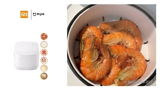 How to cook Steamed Prawns (or shrimp) using Xiaomi C1 Rice Cooker