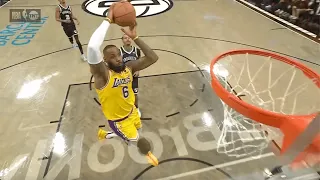 LeBron Gets Back-to-Back Steals & Dunks 💥