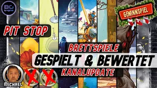 PIT STOP 22#20 Brettspiele im Kurzfazit | Weather Machine, Skymines, Tribes of the Wind, Kanalupdate