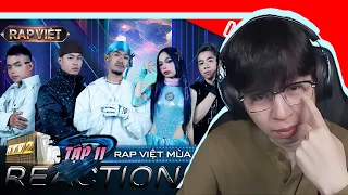 Rap Việt Mùa 3 - Tập 11 | ViruSs Reaction !