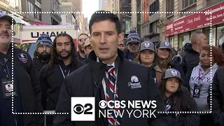 Paramount Veterans Network marching in 2023 NYC Veterans Day Parade