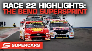 Race 22 Highlights - OTR The Bend SuperSprint | Supercars 2022