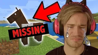 I LOST my horse in Minecraft (REAL TEARS) - Part 4