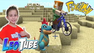 Excursion en Bici por PIXELMON Minecraft