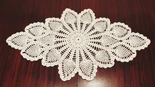 Crochet Pineapple Runner Re-Creation 2/2