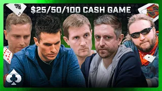 BRAD OWEN Plays $25/50/100 With Andrew Neeme, Doug Polk, EZ, & Taras!!!