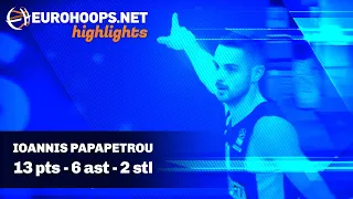 Ioannis Papapetrou (13 points, 6 assists, 2 steals) 👌 Partizan  - Baskonia 83-65