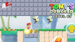 Super Tony 3D - Level 63 / Gameplay Walkthrough (Android, iOS)