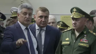 Визит министра обороны Сергея Шойгу в Тульскую область