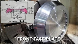 Front Face Plate | CNC Lathe Machining