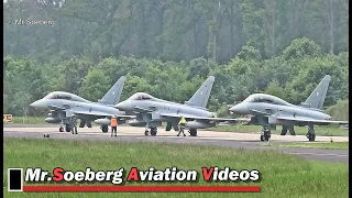 ACTION Typhoons + TORNADO's, German AF at Nörvenich