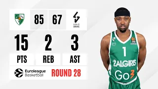 Isaiah Taylor Full Game Highlights (15 PTS, 2 REB, 3 AST, 1 STL) vs LDLC ASVEL Villeurbanne