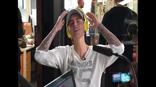 Justin Bieber on SMASH! The Edge interview with Marty & Steph | Auckland New Zealand October 1 2015