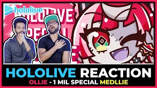 HOLOLIVE - OLLIE 1 MILLION SPECIAL MEDLLIE REACTION WITH OLLIE HERSELF IN CHAT!