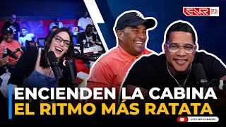 JANDY VENTURA Y ROBERTO DEL CASTILLO ENCIENDEN LA CABINA CON EL RITMO MÁS RATATA