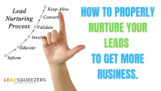 How to Nurture Your Leads & Prospects to Get More Business. 7-Day Lead Nurturing Sequence.