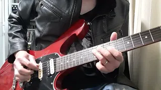 THUNDER/Love Walked In  guitar solo cover