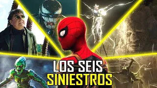 LOS Seis SINIESTROS Aparecen en el 2doTrailer de Spider-Man: No Way Home