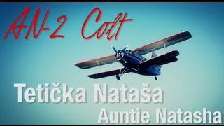 Antonov AN-2 "Colt" - low pass and landing - Andula AN-2 - průlety a blízké přistání