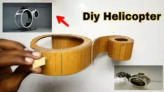 Diy helicopter at home || Homemade helicopter