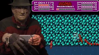 Freddy Krueger Plays A Nightmare On Elm Street (NES) Full Playthrough