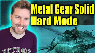 Metal Gear Solid Walkthrough Part 1 - PS1 - Hard Mode, Full Playthrough! Ocelot, Raven MGS1 Gameplay