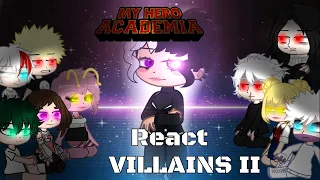 Bnha Reagindo Ao Rap Villains II Mystery // Gacha // #mystery