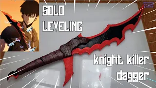 HOW TO MAKE KNIGHT KILLER DAGGER | SOLO LEVELING | FROM CARDBOARD