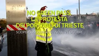 No green pass, ecco perché i portuali di Trieste protestano