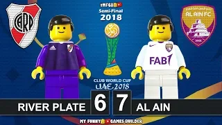 River Plate vs Al Ain 6-7 (2-2) • Semi-Final Club World Cup 2018 (18/12/2018) Goals Lego Football