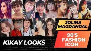 13 JOLINA MAGDANGAL THROWBACK PHOTOS: 90's Fashion Icon #jolinamagdangal