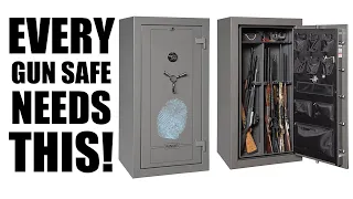 Fingerprint Keypad Gun Safe Lock Install - Fixes HUGE Security breach!