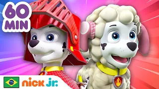 Patrulha Canina | 1 Hora com o Marshall Fantasiado! | Nick Jr. em Português