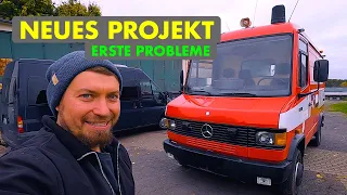 Erste Problem mit dem neuen Projekt 😭 | CAMPERVAN Ausbau  (609D) | #diy  #vanconversion  #vanlife