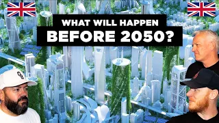 These Are the Events That Will Happen Before 2050 REACTION!! | OFFICE BLOKES REACT!!