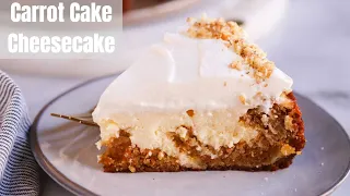 How to Make the Most Delicious Carrot Cake Cheesecake | Easter Dessert