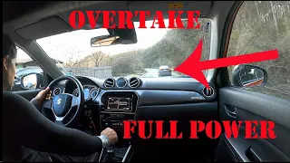 SuzuKi ViTaRa 1.4 BoosterJet 140 HP Allgrip | Curvy Track Road Aggressive Driving | Passenger POV