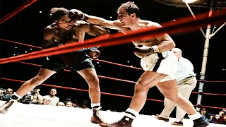 CLASSIC! Rocky Marciano vs Archie Moore (21.9.1955) - Full Fight Colorized