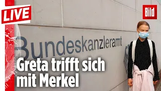 🔴 Greta Thunberg spricht über ihr Treffen mit Merkel | BILD Live