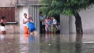 Enchente em Patos