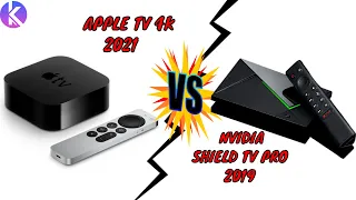 Apple TV 4K 2021 VS Nvidia Shield TV Pro 2019 : le Match !