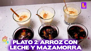 El Gran Chef Famosos PROGRAMA 29 de febrero | Plato dos: Arroz con leche y mazamorra| LATINA EN VIVO