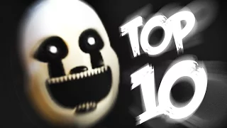 Top 10 Animatronics - Five Nights at Freddy's 4