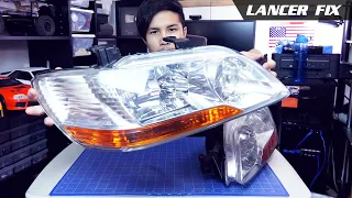 Lancer Fix 37 | JDM Cedia Headlights, LED, 6000k, 7000k
