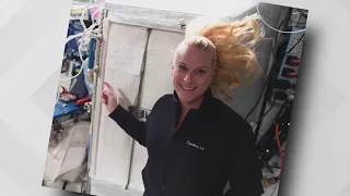 Astronaut Kate Rubins votes from space