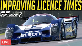 Gran Turismo 7 - Beating my Licence Times