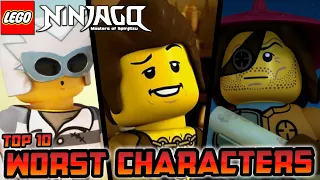 TOP 10 WORST NINJAGO CHARACTERS 👎