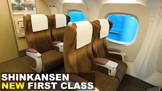 Riding the Brand New First Class Bullet Train in Japan (Tokyo→Shin-Osaka)